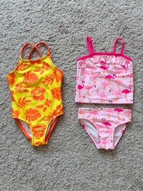 Toddler Girls 2T Swimsuit Bundle